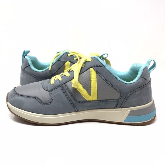 Vionic Rechelle Size US 8 M EU 39 Women's Suede Classic Walking Shoes Light Gray - Picture 10 of 14